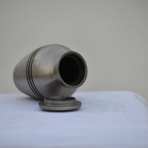 Classic Silver Keepsake Urn - Image 3