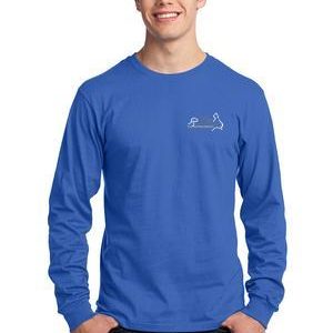 Port & Co™ Long Sleeve Core Cotton Tee. PC54LS